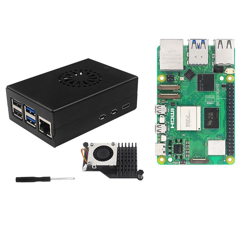 Raspberry Pi 5 8Gb Board - T23C – Kit de Início Irasptek