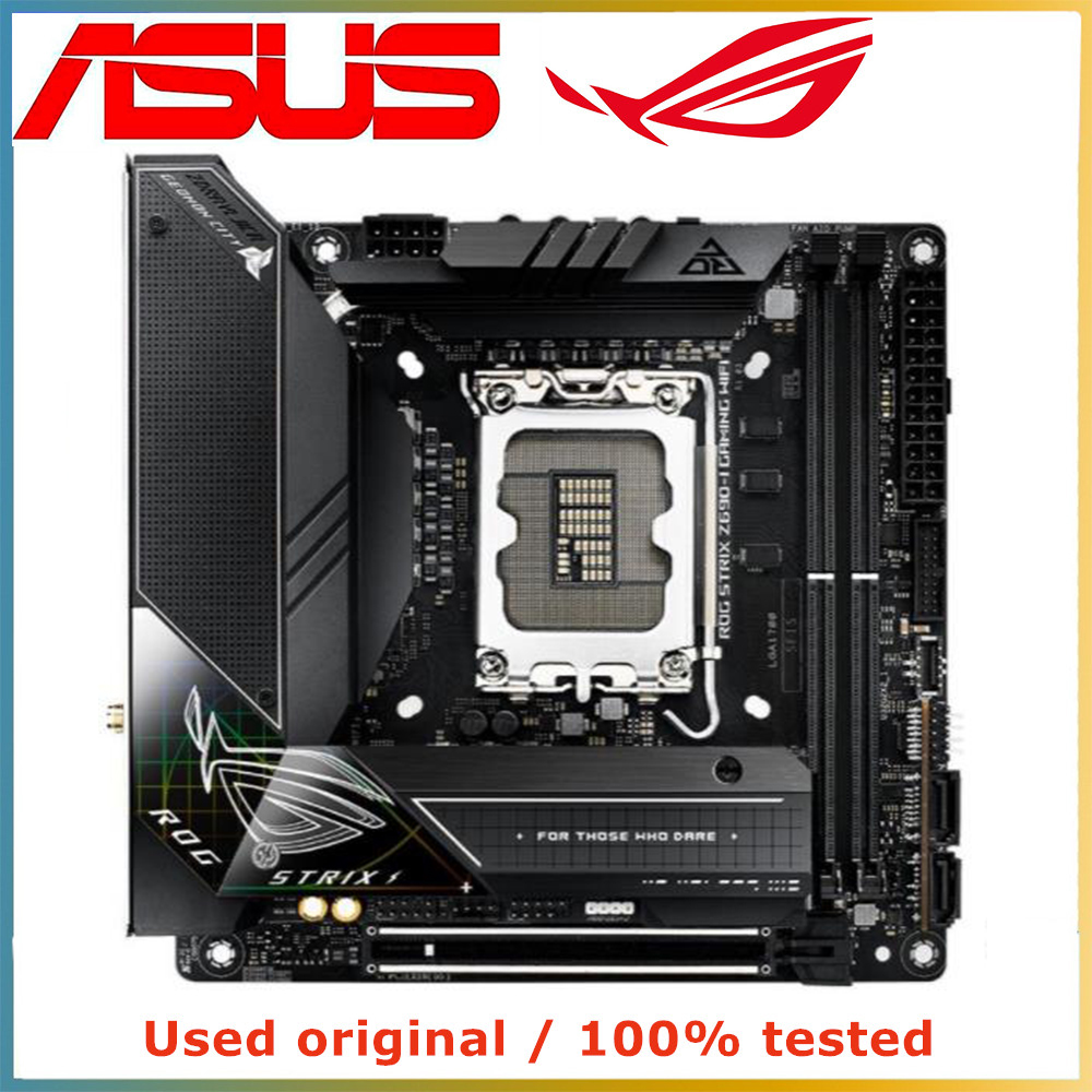 Lga1700 Itx Motherboard Ddr5 - Placa-mãe ASUS ROG STRIX Z690-I GAMING