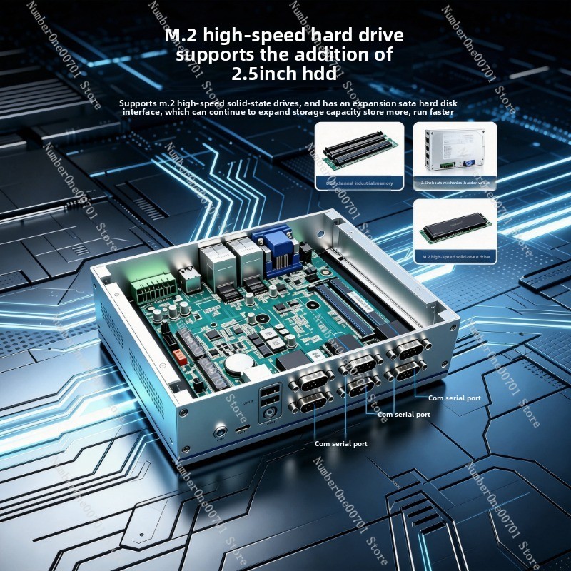 Mini PC Industrial Embutido Se - Fanless Industrial Pc Rs485 Core I7 avaliação e preço