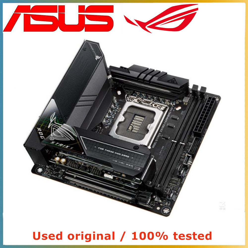 Placa-mãe ASUS ROG STRIX Z690- - Lga1700 Itx Motherboard Ddr5 avaliação e preço